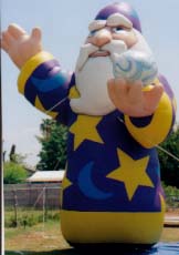 Wizard advertising inflatables